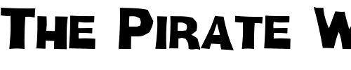 Font : H-Man-Part-2 Custom Text : The Pirate Way Test your own text here Click to download or to view this font on a tshirt that can be custom printed in Bali