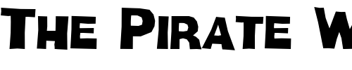 Font : H-ManPt2 Custom Text : The Pirate Way Test your own text here Click to download or to view this font on a tshirt that can be custom printed in Bali