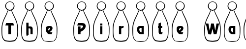 Font : HB-Kegelweich Custom Text : The Pirate Way Test your own text here Click to download or to view this font on a tshirt that can be custom printed in Bali