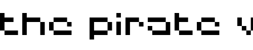 Font : HISKYFLIPPERLOW Custom Text : The Pirate Way Test your own text here Click to download or to view this font on a tshirt that can be custom printed in Bali