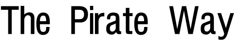 Font : HJ-M Custom Text : The Pirate Way Test your own text here Click to download or to view this font on a tshirt that can be custom printed in Bali