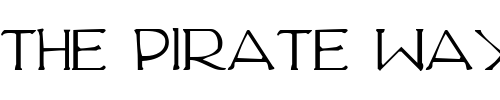 Font : Hadriatic Custom Text : The Pirate Way Test your own text here Click to download or to view this font on a tshirt that can be custom printed in Bali