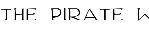 Font : Hadriatic-Extended Custom Text : The Pirate Way Test your own text here Click to download or to view this font on a tshirt that can be custom printed in Bali