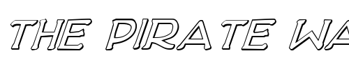 Font : Hadriatic-Shadow-Italic Custom Text : The Pirate Way Test your own text here Click to download or to view this font on a tshirt that can be custom printed in Bali
