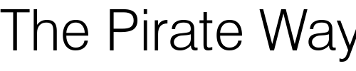 Font : HailstenLight Custom Text : The Pirate Way Test your own text here Click to download or to view this font on a tshirt that can be custom printed in Bali