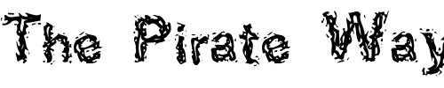 Font : Halebopp Custom Text : The Pirate Way Test your own text here Click to download or to view this font on a tshirt that can be custom printed in Bali