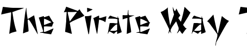 Font : Halifax Custom Text : The Pirate Way Test your own text here Click to download or to view this font on a tshirt that can be custom printed in Bali