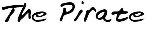 Font : Hall-Regular Custom Text : The Pirate Way Test your own text here Click to download or to view this font on a tshirt that can be custom printed in Bali