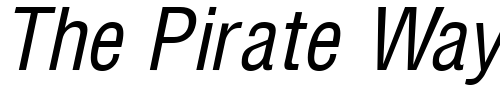 Font : Hallmarke-Condensed-Italic Custom Text : The Pirate Way Test your own text here Click to download or to view this font on a tshirt that can be custom printed in Bali