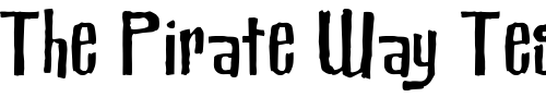 Font : Halloween_Miscreant Custom Text : The Pirate Way Test your own text here Click to download or to view this font on a tshirt that can be custom printed in Bali
