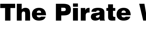Font : HalvettBlack Custom Text : The Pirate Way Test your own text here Click to download or to view this font on a tshirt that can be custom printed in Bali