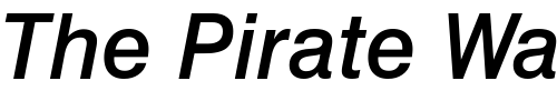 Font : HalvettMedium-Italic Custom Text : The Pirate Way Test your own text here Click to download or to view this font on a tshirt that can be custom printed in Bali