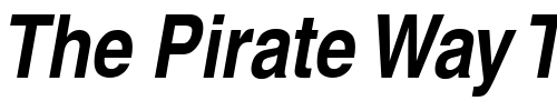 Font : Halvorson-Thin-BoldObl-Reg Custom Text : The Pirate Way Test your own text here Click to download or to view this font on a tshirt that can be custom printed in Bali