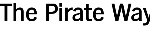 Font : Hamburg-Serial-Medium-Regular Custom Text : The Pirate Way Test your own text here Click to download or to view this font on a tshirt that can be custom printed in Bali