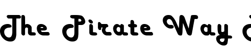 Font : Hamburger-Upright Custom Text : The Pirate Way Test your own text here Click to download or to view this font on a tshirt that can be custom printed in Bali