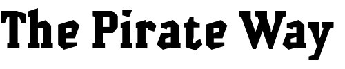 Font : Hammerhead-Black Custom Text : The Pirate Way Test your own text here Click to download or to view this font on a tshirt that can be custom printed in Bali