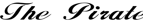 Font : Hancock-Wd Custom Text : The Pirate Way Test your own text here Click to download or to view this font on a tshirt that can be custom printed in Bali