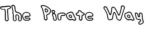 Font : Hand-Me-Down-O--BRK Custom Text : The Pirate Way Test your own text here Click to download or to view this font on a tshirt that can be custom printed in Bali
