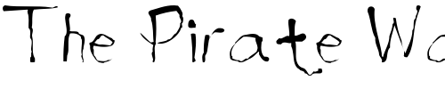 Font : Handwrite-InkblotA Custom Text : The Pirate Way Test your own text here Click to download or to view this font on a tshirt that can be custom printed in Bali