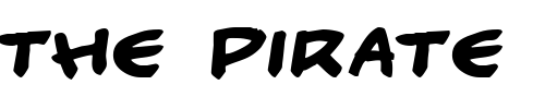 Font : Handy-candy Custom Text : The Pirate Way Test your own text here Click to download or to view this font on a tshirt that can be custom printed in Bali