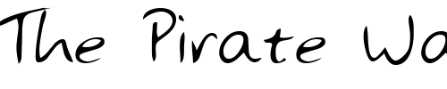 Font : HansonsHand-Regular Custom Text : The Pirate Way Test your own text here Click to download or to view this font on a tshirt that can be custom printed in Bali