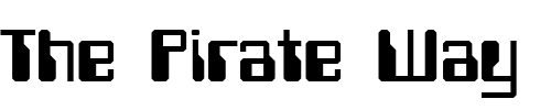 Font : Harddisc Custom Text : The Pirate Way Test your own text here Click to download or to view this font on a tshirt that can be custom printed in Bali
