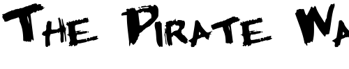 Font : Hardly-Regular-ttnorm Custom Text : The Pirate Way Test your own text here Click to download or to view this font on a tshirt that can be custom printed in Bali