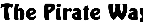 Font : HarlequinExtraboldFLF Custom Text : The Pirate Way Test your own text here Click to download or to view this font on a tshirt that can be custom printed in Bali