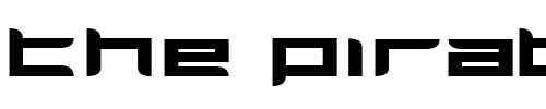 Font : Harrier-Bold-Expanded Custom Text : The Pirate Way Test your own text here Click to download or to view this font on a tshirt that can be custom printed in Bali