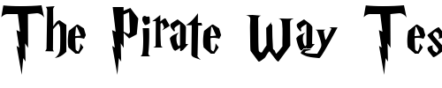 Font : Harry-P Custom Text : The Pirate Way Test your own text here Click to download or to view this font on a tshirt that can be custom printed in Bali