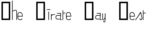 Font : Harumph-Normal Custom Text : The Pirate Way Test your own text here Click to download or to view this font on a tshirt that can be custom printed in Bali