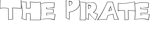Font : HattrickOpen Custom Text : The Pirate Way Test your own text here Click to download or to view this font on a tshirt that can be custom printed in Bali