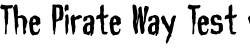 Font : Haunt-AOE Custom Text : The Pirate Way Test your own text here Click to download or to view this font on a tshirt that can be custom printed in Bali