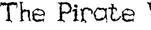 Font : Haunted-Regular Custom Text : The Pirate Way Test your own text here Click to download or to view this font on a tshirt that can be custom printed in Bali