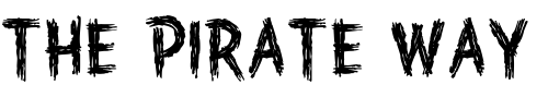 Font : HauntedHouse Custom Text : The Pirate Way Test your own text here Click to download or to view this font on a tshirt that can be custom printed in Bali