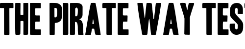 Font : Headline-One-HPLHS Custom Text : The Pirate Way Test your own text here Click to download or to view this font on a tshirt that can be custom printed in Bali