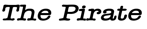 Font : Headline-Wide-BoldItalic Custom Text : The Pirate Way Test your own text here Click to download or to view this font on a tshirt that can be custom printed in Bali