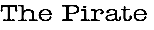 Font : Headline-Wide-Normal Custom Text : The Pirate Way Test your own text here Click to download or to view this font on a tshirt that can be custom printed in Bali