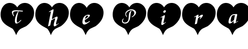 Font : HeartBlack-Becker Custom Text : The Pirate Way Test your own text here Click to download or to view this font on a tshirt that can be custom printed in Bali