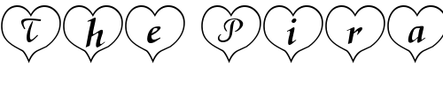Font : HeartWhite-Becker Custom Text : The Pirate Way Test your own text here Click to download or to view this font on a tshirt that can be custom printed in Bali