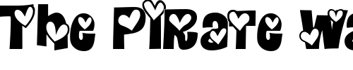 Font : HeartlandRegular Custom Text : The Pirate Way Test your own text here Click to download or to view this font on a tshirt that can be custom printed in Bali