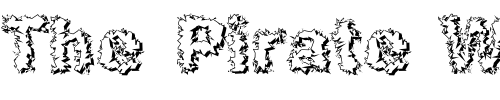 Font : Heb3-DB Custom Text : The Pirate Way Test your own text here Click to download or to view this font on a tshirt that can be custom printed in Bali