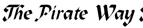 Font : Heidelbe-Normal-Italic Custom Text : The Pirate Way Test your own text here Click to download or to view this font on a tshirt that can be custom printed in Bali