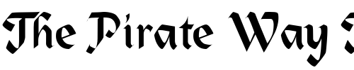 Font : Heidelberg-Regular Custom Text : The Pirate Way Test your own text here Click to download or to view this font on a tshirt that can be custom printed in Bali