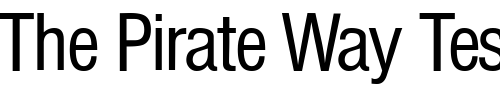 Font : HelbaConLigDB-Normal Custom Text : The Pirate Way Test your own text here Click to download or to view this font on a tshirt that can be custom printed in Bali