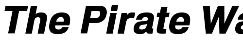 Font : HeldustryFT-Black-Italic Custom Text : The Pirate Way Test your own text here Click to download or to view this font on a tshirt that can be custom printed in Bali