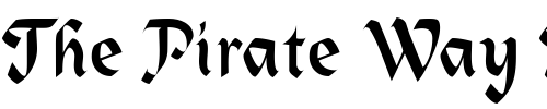 Font : HelgarChancery Custom Text : The Pirate Way Test your own text here Click to download or to view this font on a tshirt that can be custom printed in Bali