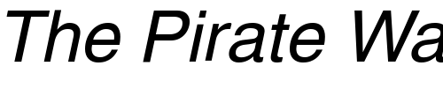 Font : Helios-Italic Custom Text : The Pirate Way Test your own text here Click to download or to view this font on a tshirt that can be custom printed in Bali