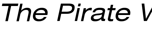 Font : HeliosExt-Italic Custom Text : The Pirate Way Test your own text here Click to download or to view this font on a tshirt that can be custom printed in Bali