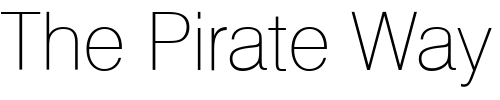 Font : HeliosThin Custom Text : The Pirate Way Test your own text here Click to download or to view this font on a tshirt that can be custom printed in Bali